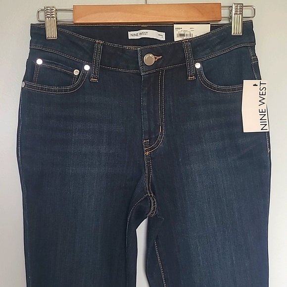 Nine West Skinny Mid Rise Jeans - Picture 2 of 7